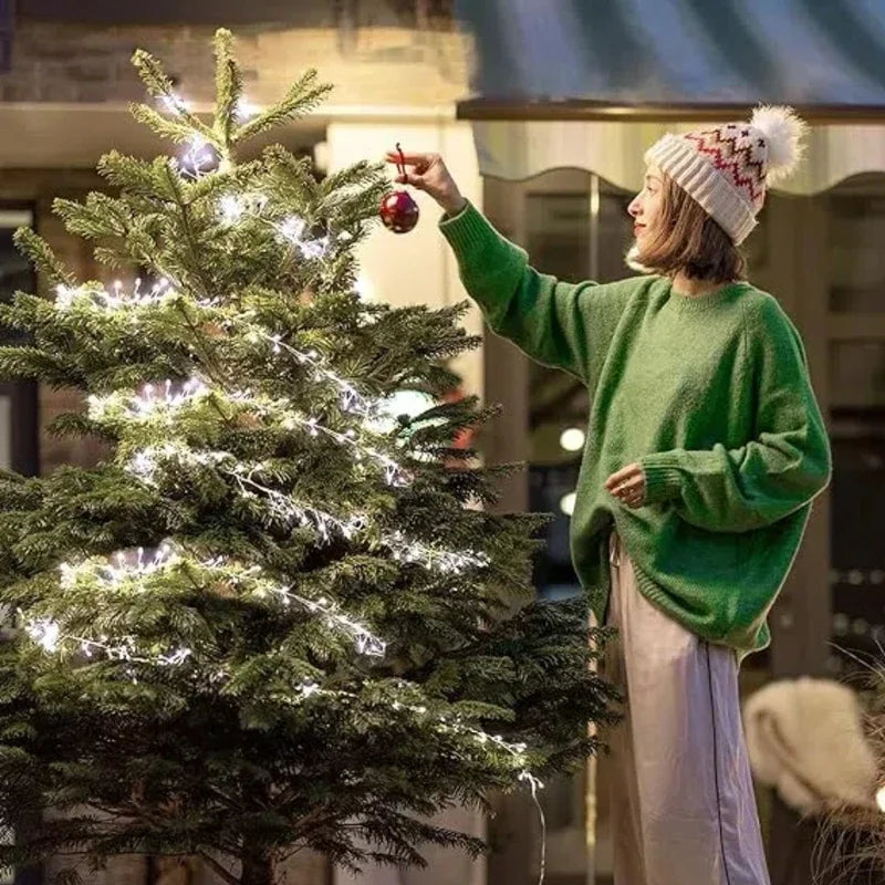Christmas String Lights Hanging Ornaments