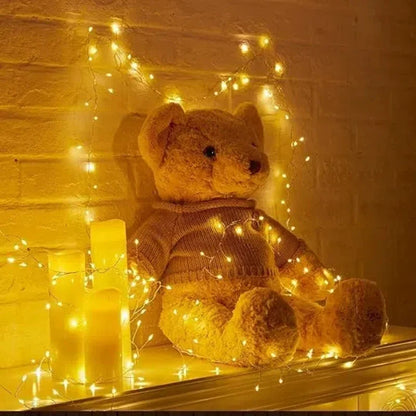 Christmas String Lights Hanging Ornaments