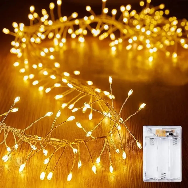Christmas String Lights Hanging Ornaments
