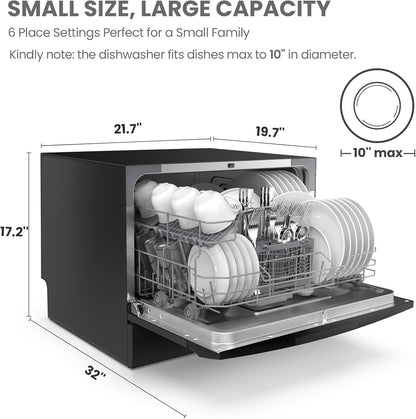 Countertop Portable Dishwasher