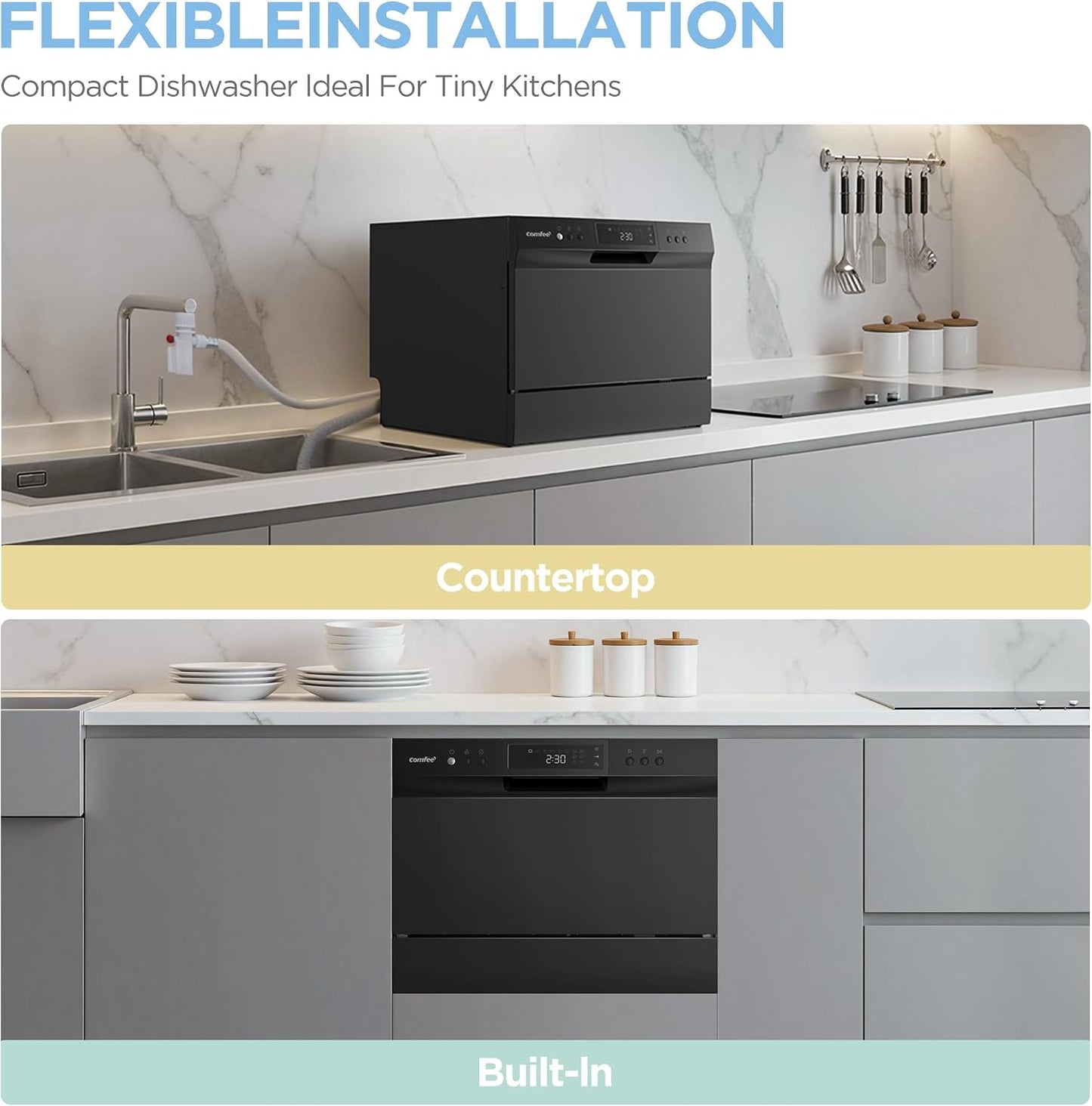 Countertop Portable Dishwasher