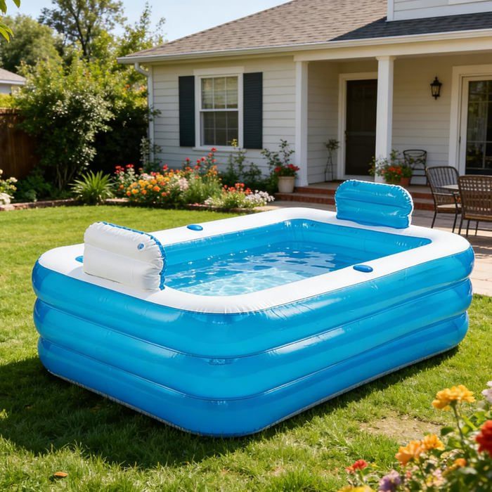Premium Inflatable Pool for Adults & Kids